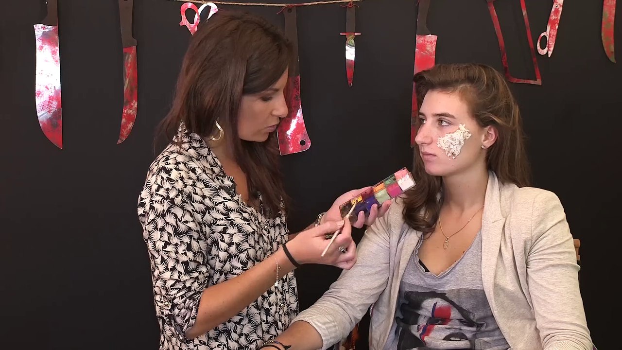 Beauté mode : Maquillage halloween : brûlure sur le visage
