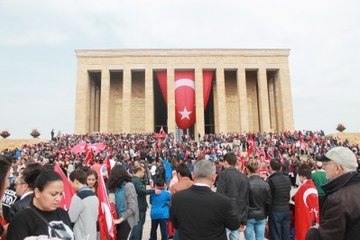 Anıtkabir'i 232 Bini Aşkın Kişi Ziyaret Etti