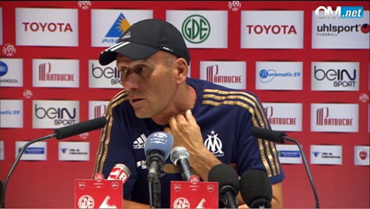 Conf' de presse après VA 0-1 OM