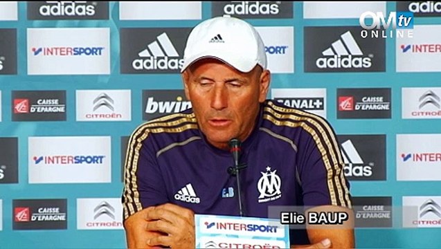 Conf' de presse avant VA-OM