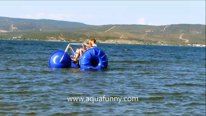 Dev tekerlekli yeni tasarım Deniz bisikleti minimum eforla maksimum keyif.