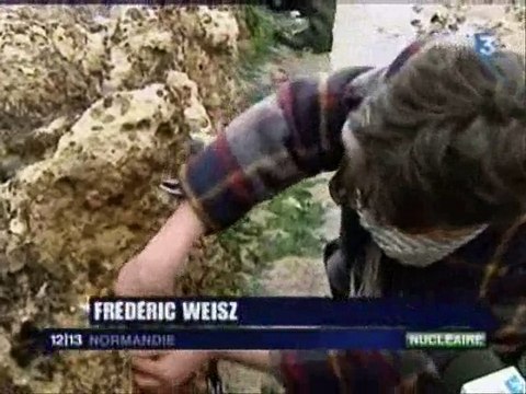 ACRO / Observatoire Citoyen de la Radioactivité dans l'Environnement - Prélèvements Dieppe - 09/04/2009 12-13 France3 Rouen