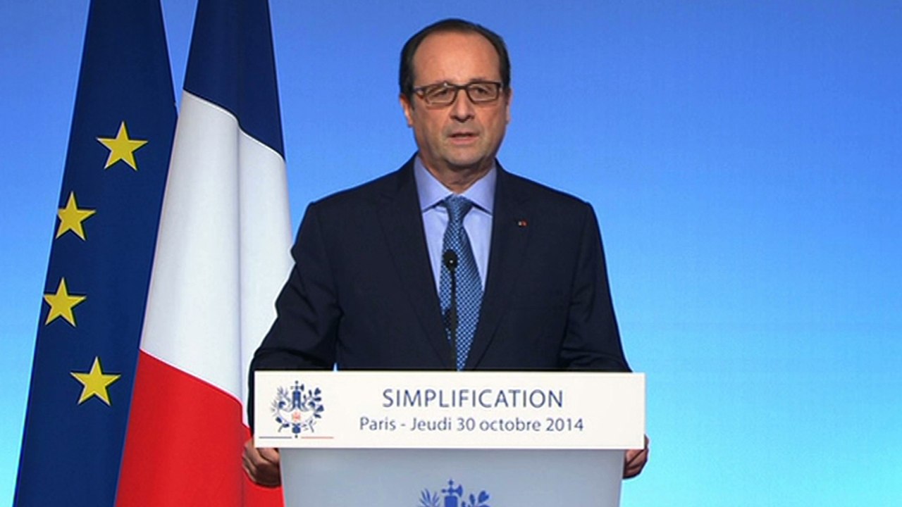 Discours du président de la République lors du bilan d'étape de 18 mois de Simplification