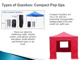 Pop Up Gazebo Types & Benefits