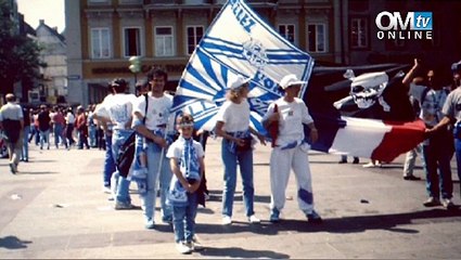 Séance diapos avec un supporter