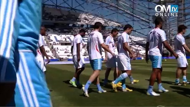 Au coeur de l'OM face à Toulouse