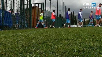 L'entraînement du jour en vidéo