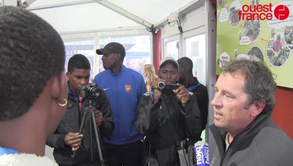 Route du Rhum : des lycéens guadeloupéens dans les coulisses