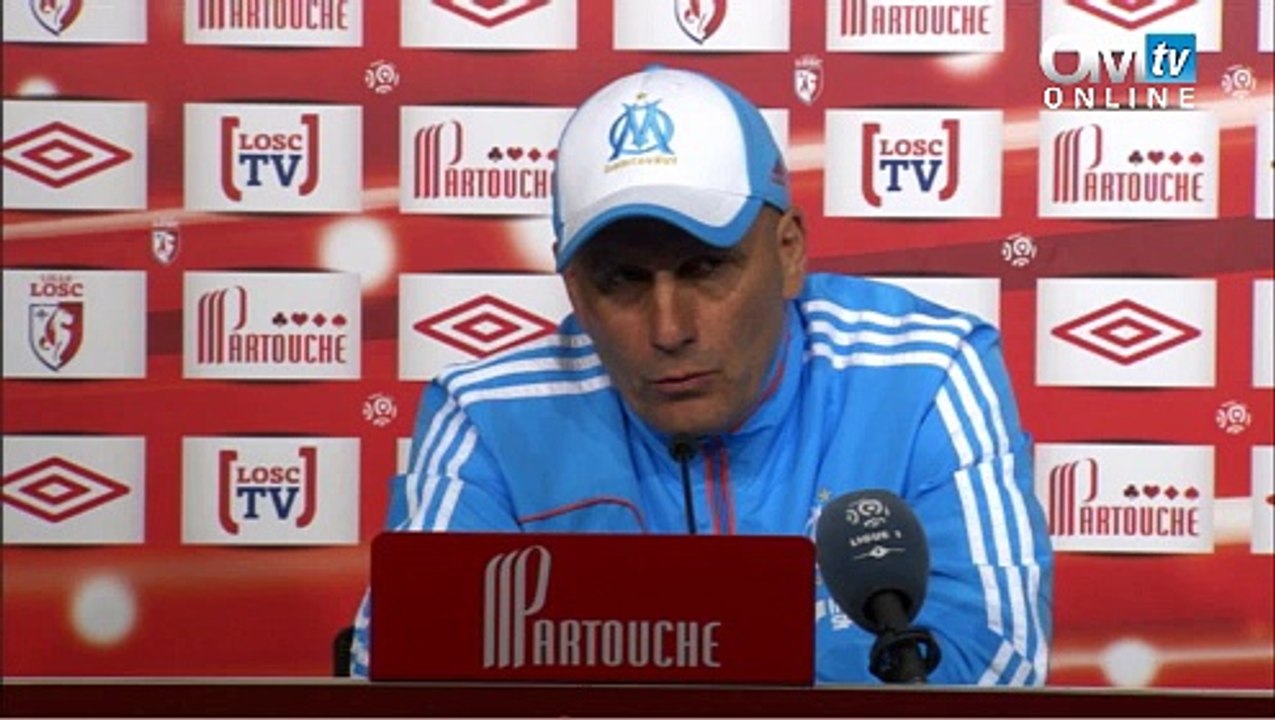 Conf' de presse après Lille-OM (0-0)