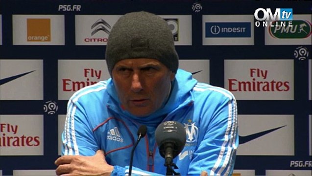 Conf' de presse après PSG 2-0 OM