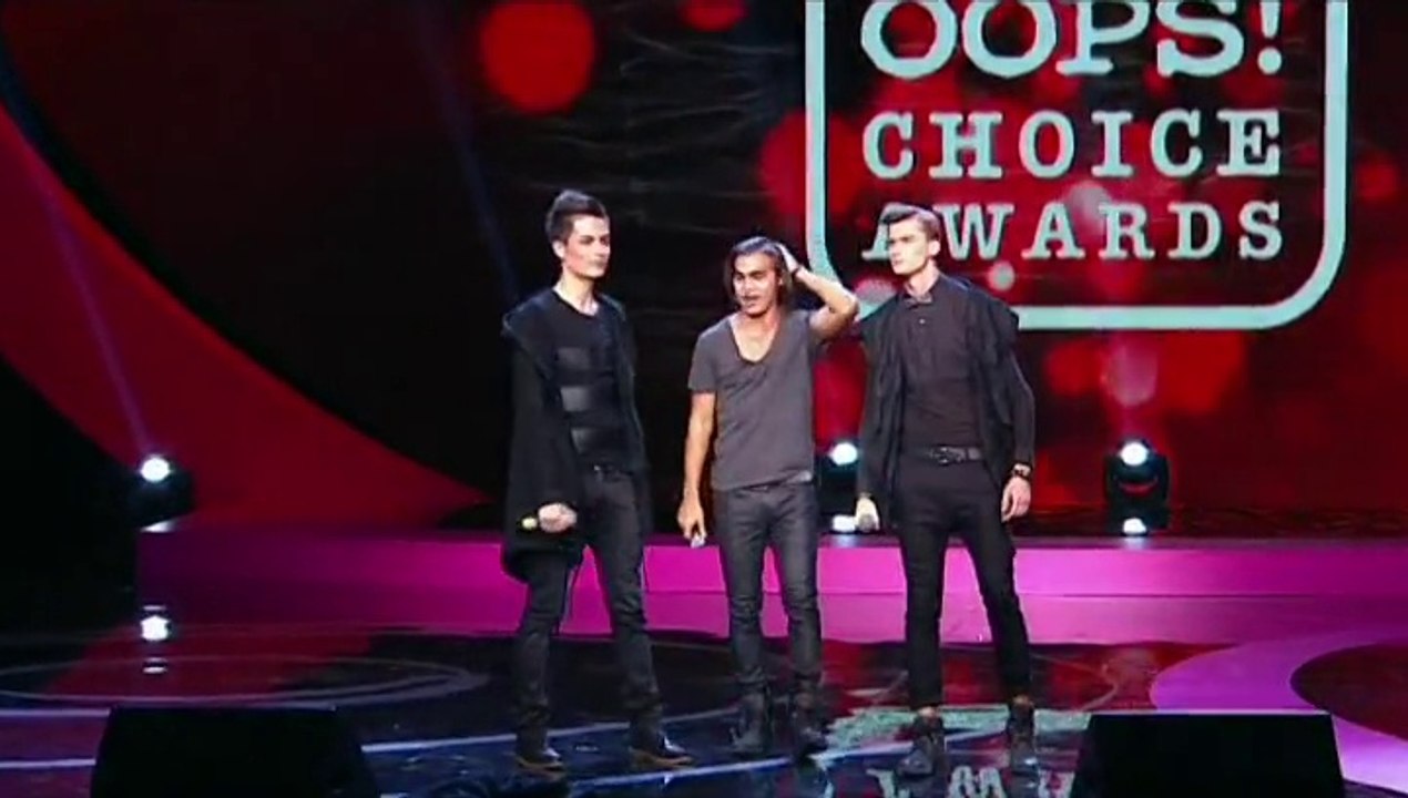 Группа"Герои" на премии OOPS-2014.LIVE