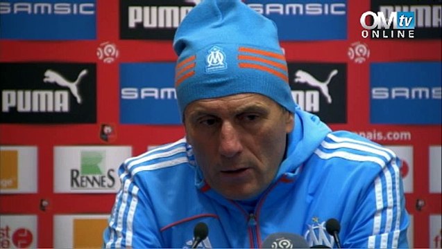 Conf' de presse après Rennes-OM (2-2)