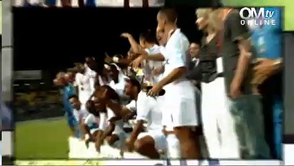 Au coeur de l'OM contre les Verts