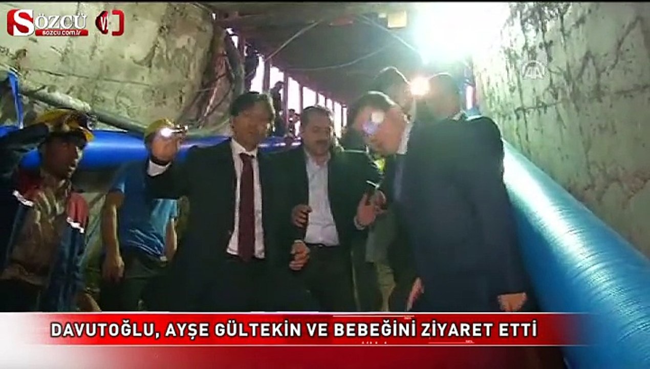 Davutoğlu, Ayşe Gültekin ve bebeğini ziyaret etti