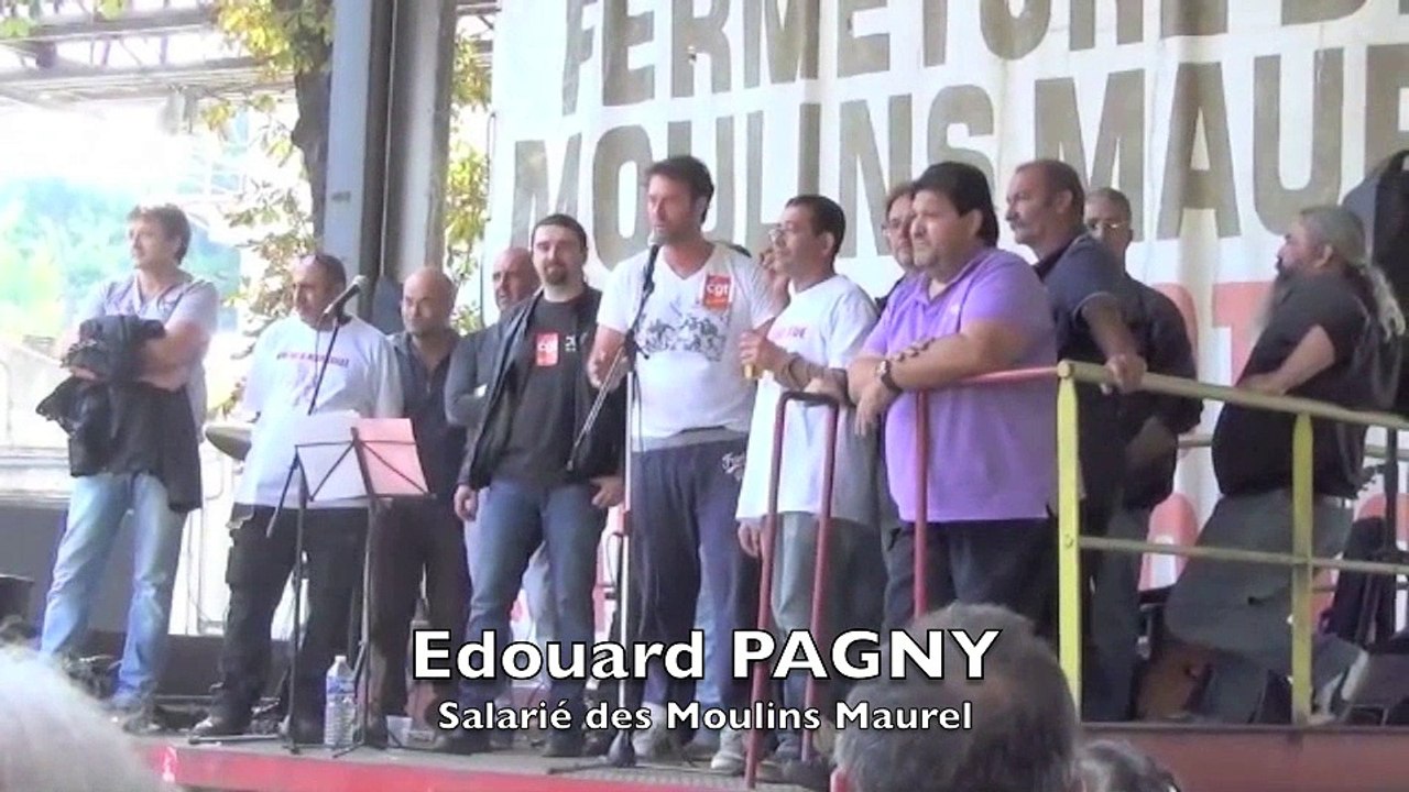 Non à la fermeture des Moulins Maurel