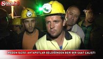 Maden işçisi Ahtapotlar geldiğinden beri bir saat çalıştı