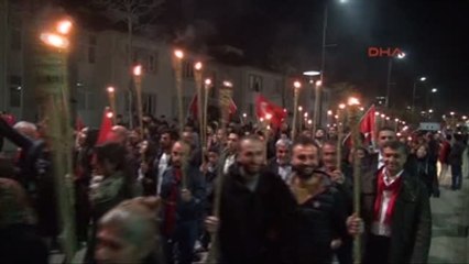 Sivas'ta Fener Alayı Düzenledi