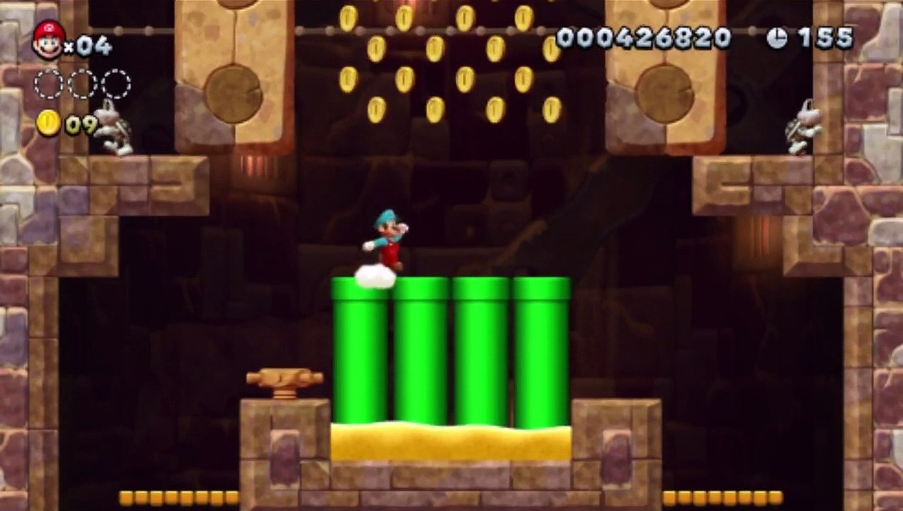 New Super Mario Bros. U Let's Play / PlayThrough / WalkThrough Part - Playing As Mario