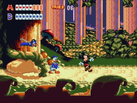 World of Illusion starring Mickey Mouse and Donald Duck online multiplayer - megadrive