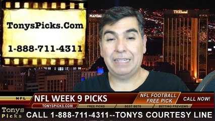 Free NFL Thursday Night Picks Predictions Betting Odds Point Spread Previews 10-30-2014