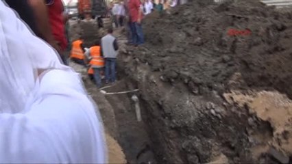 Kanalizasyon İnşaatında Göçük 1 Yaralı