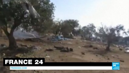 Horreur en Syrie - Un carnage perpétré par le régime d'Assad dans un camp de réfugiés