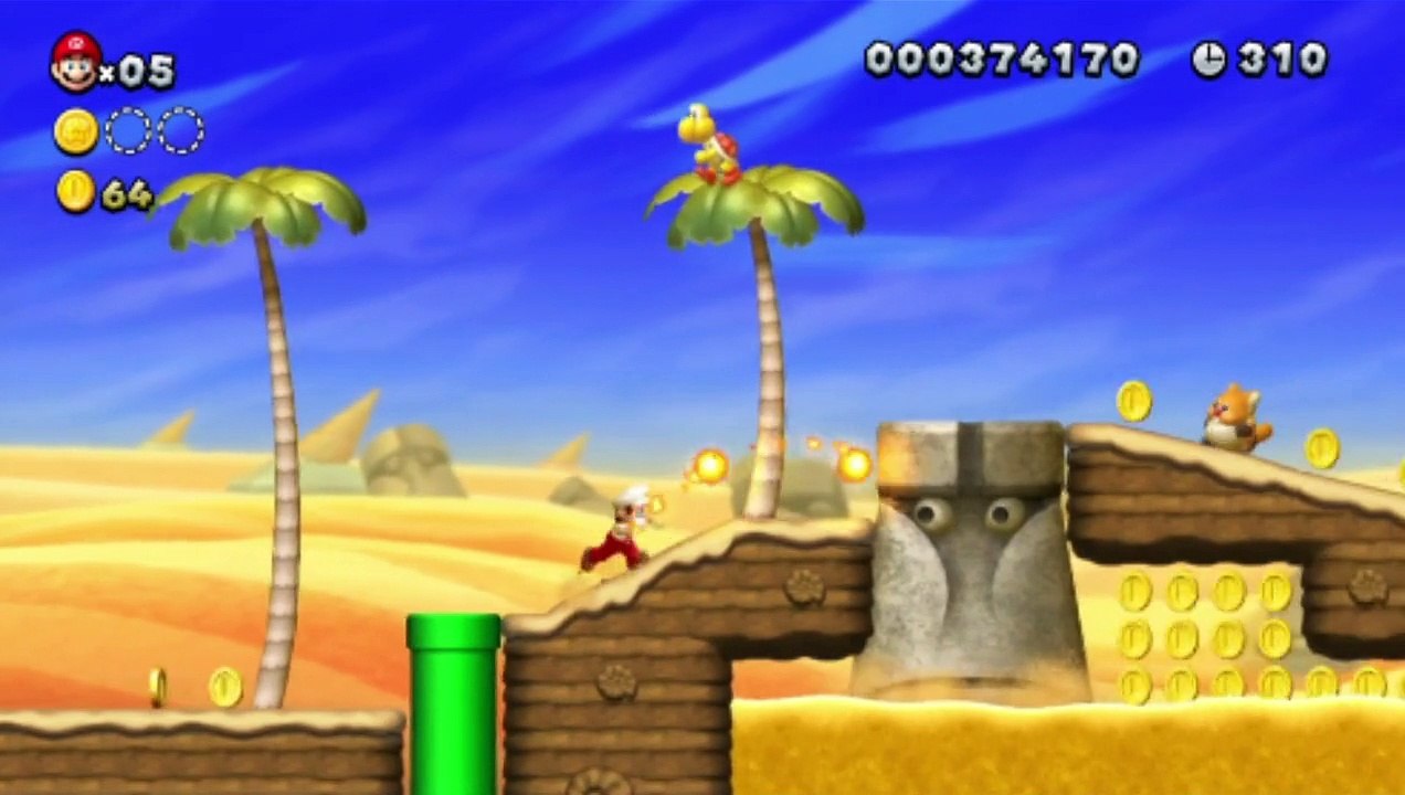 New Super Mario Bros. U Let's Play / PlayThrough / WalkThrough Part - Playing As Mario