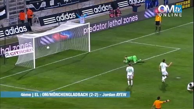 OM 2-2 M'Gladbach : le but de Jordan Ayew