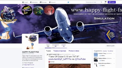 Présentation de l'association Happy Flight FS