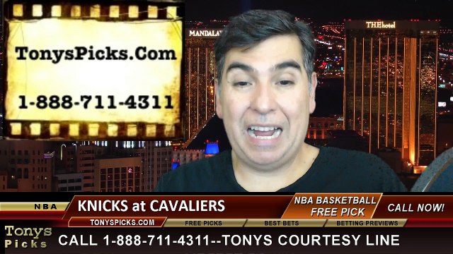 Cleveland Cavaliers vs. New York Knicks Free Pick Prediction NBA Pro Basketball Odds Preview 10-30-2014