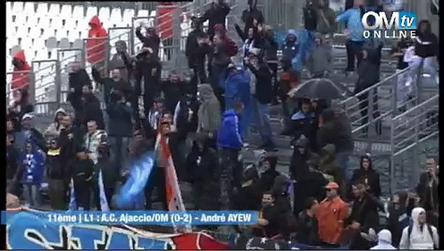 ACA 0-2 OM : le but d'André Ayew