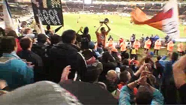 La lucarne de Gignac vue des tribunes