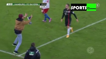 Ribéry provoqué par un supporter !