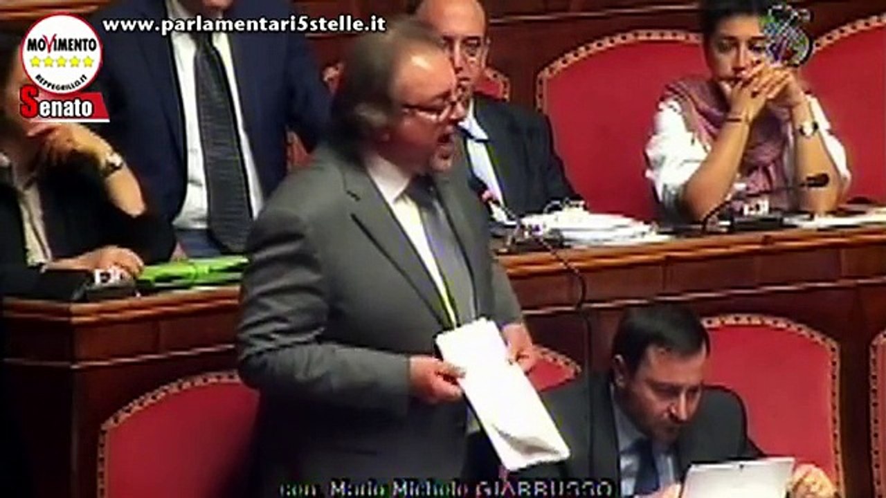 Giarrusso: "Non accettiamo lezioni di antimafia da chi ha abbassato le pene per il voto scambio!" - MoVimento 5 Stelle