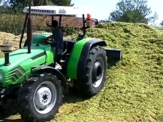 Deutz-Fahr Agrolux 80 Ve  Silaj Yığınları - Tarım Günlükleri