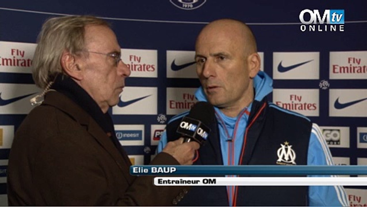 PSG 2-0 OM : la réaction du coach