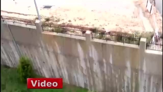 Okulun İstinat Duvarı Çöktü