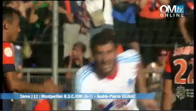 MHSC 0-1 OM : le but de Gignac