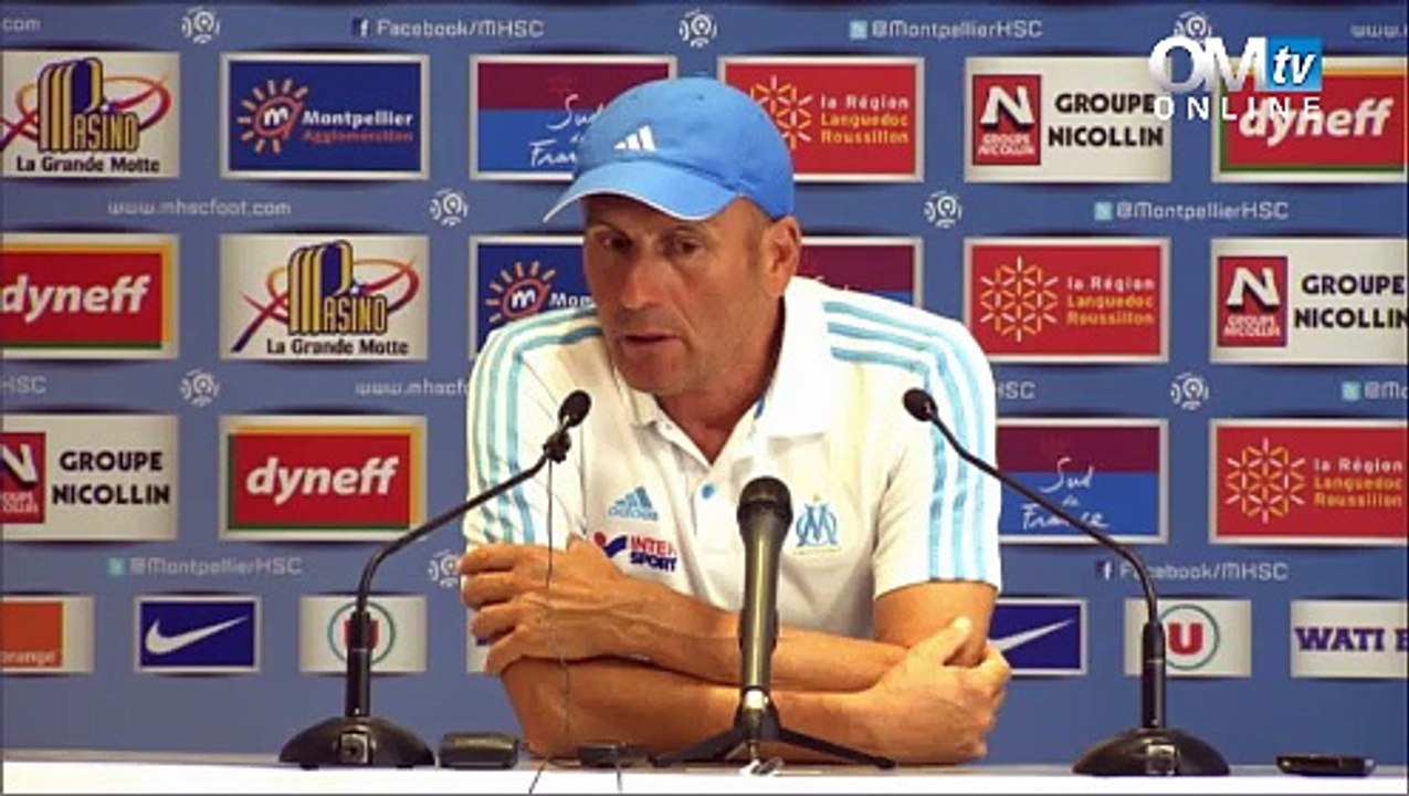 Conf' de presse après MHSC 0-1 OM