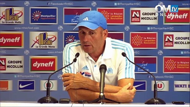 Conf' de presse après MHSC 0-1 OM