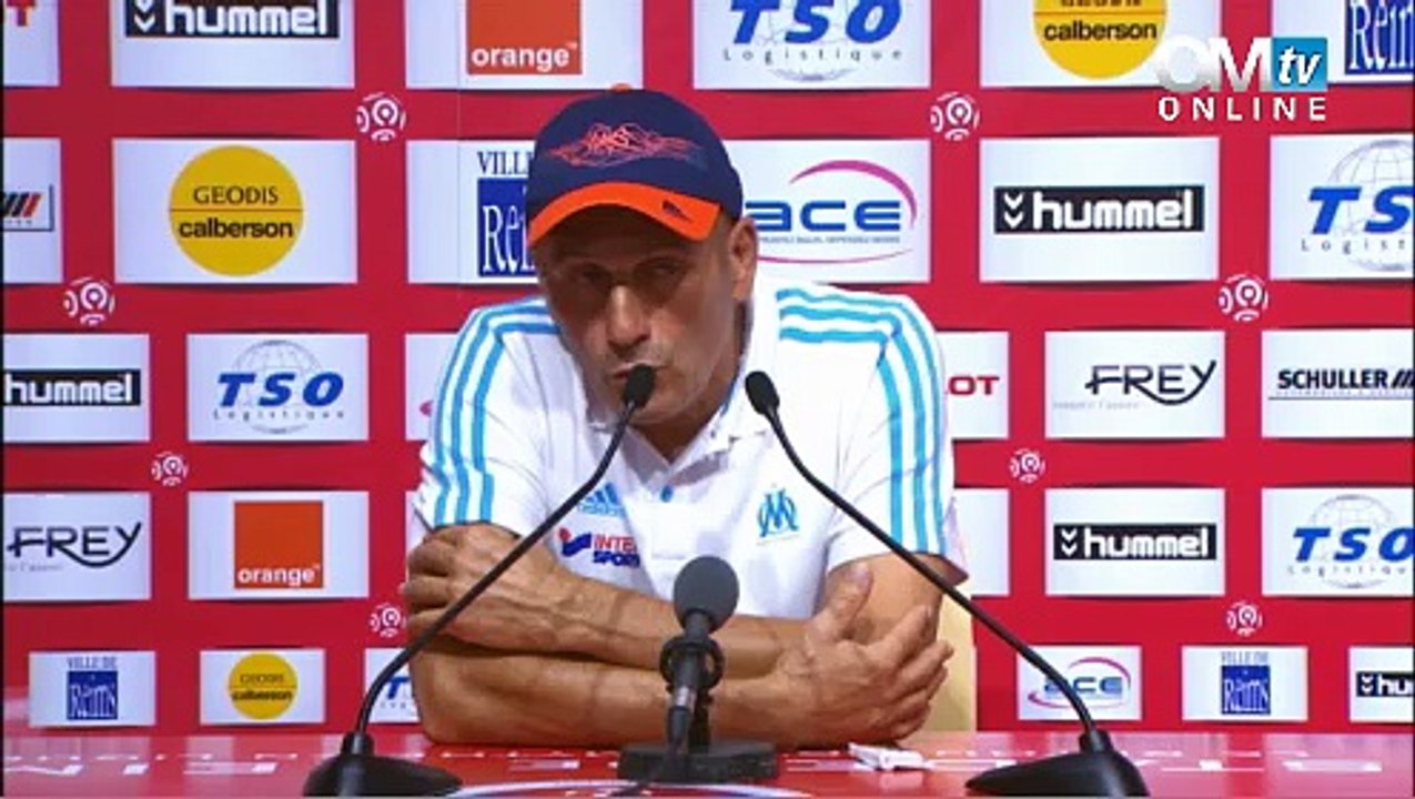 Conf' de presse après Reims 0-1 OM