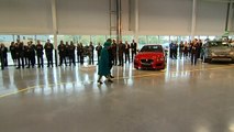 Queen officially opens Jaguar Land Rover's factory