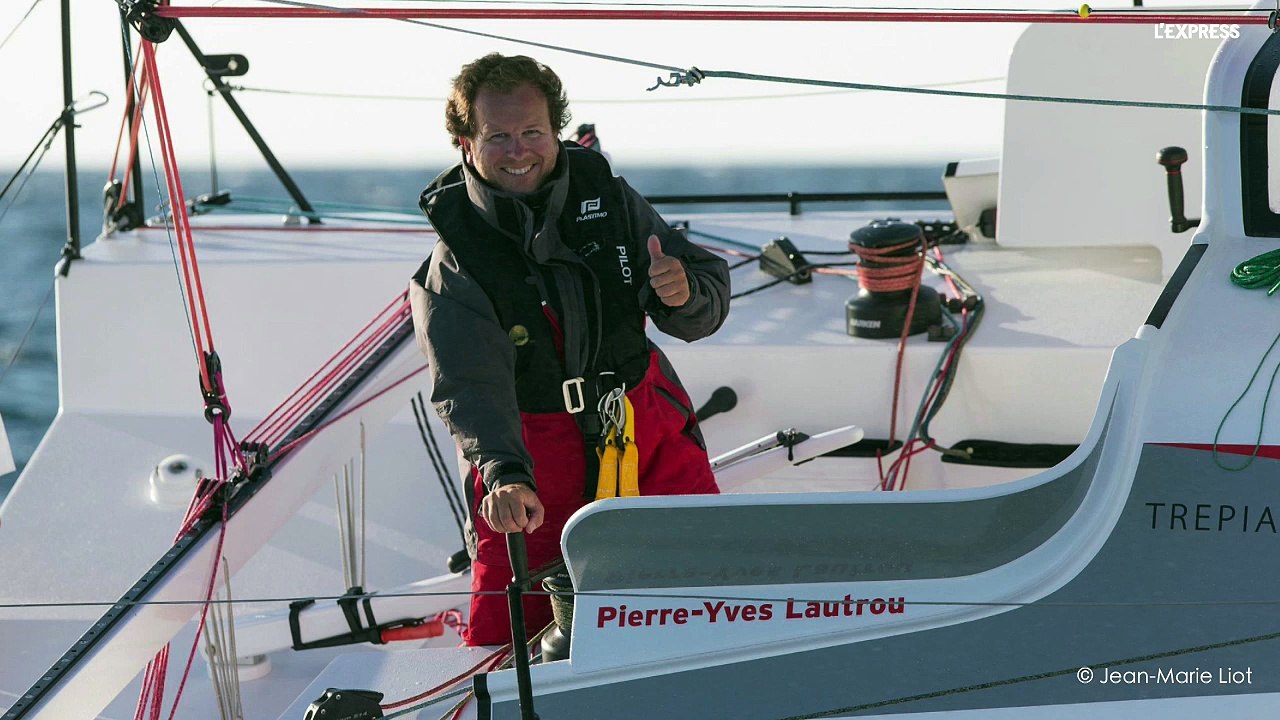 Pierre-Yves Lautrou sur la Route du Rhum: le journaliste-marin qui ne lâche rien