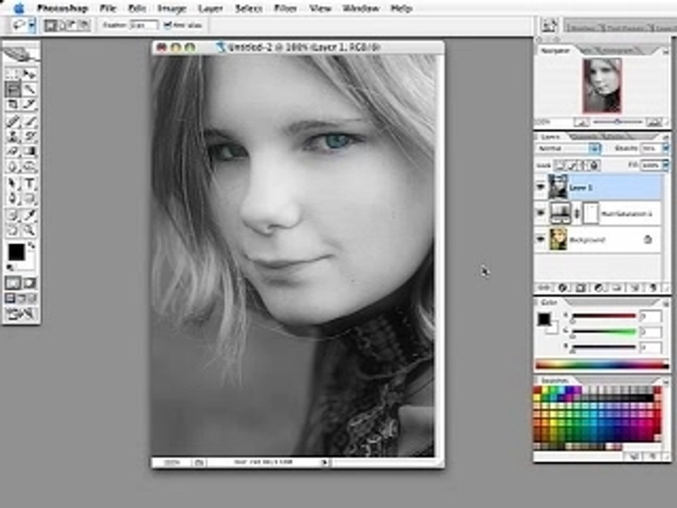 Tuto Photoshop - Portrait Effects