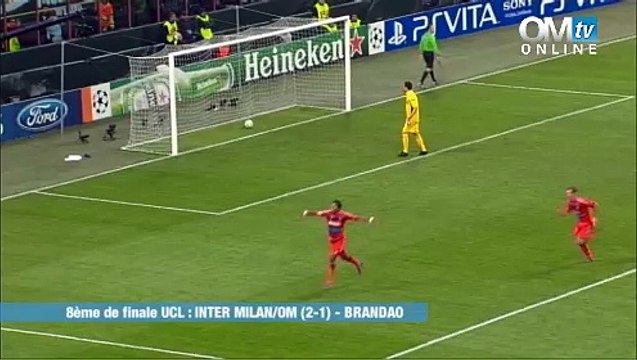 Inter 2-1 OM : le but de Brandao