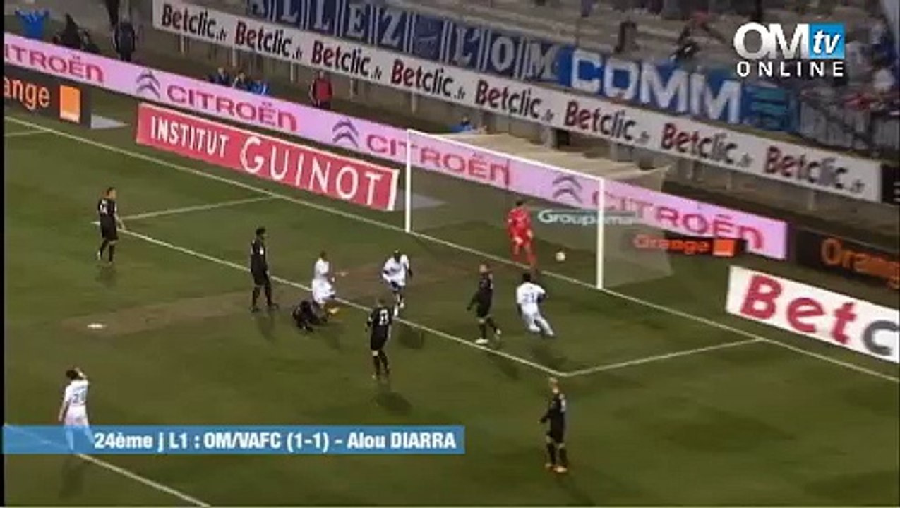 OM 1-1 VAFC : le but d'Alou Diarra