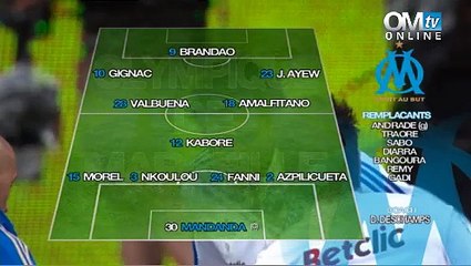 L'avant-match face à Lorient