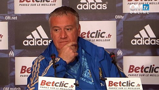 Conf' de presse avant OM-Nancy