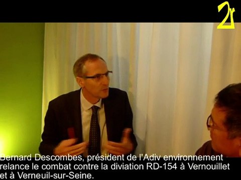 Déviation RD 154 : Bernard Descombes (ADIV) hausse le ton contre le Conseil général