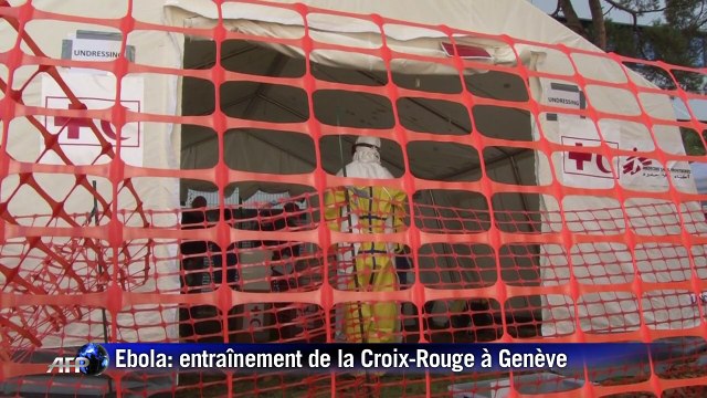 A Genève, cours intensifs avant de rencontrer un tueur: Ebola